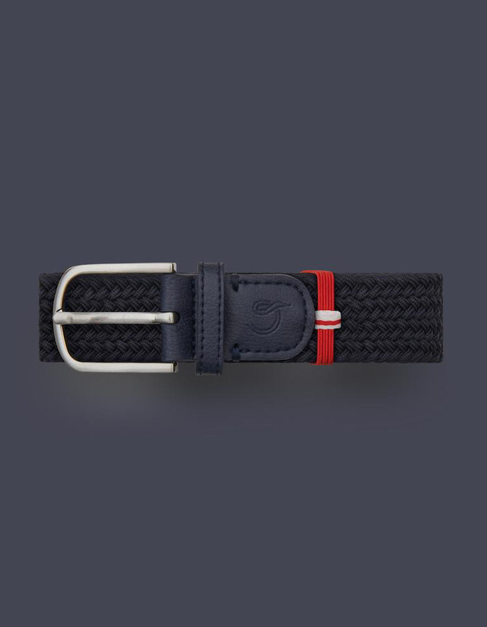 The Mono Gstaad Elastische Riem Donkerblauw