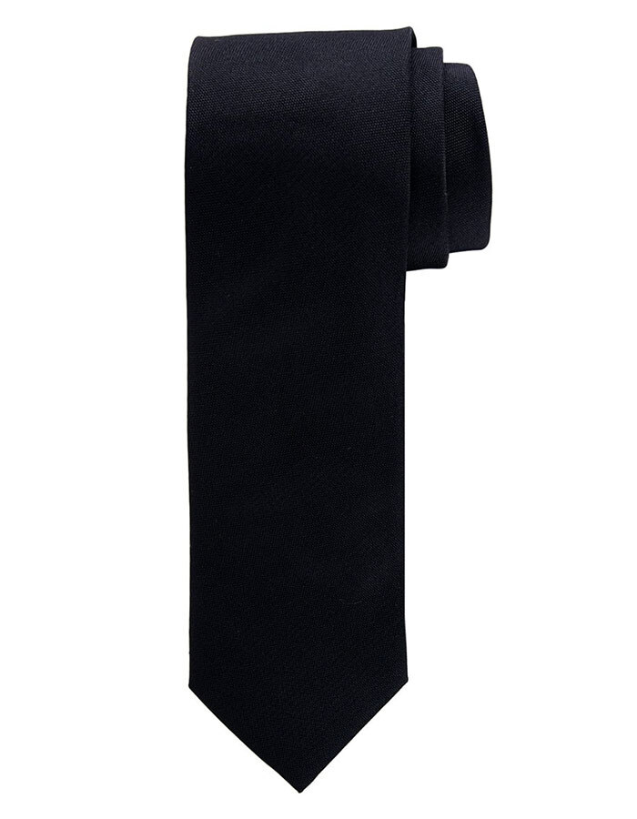 Oxford Silk Tie Zwart