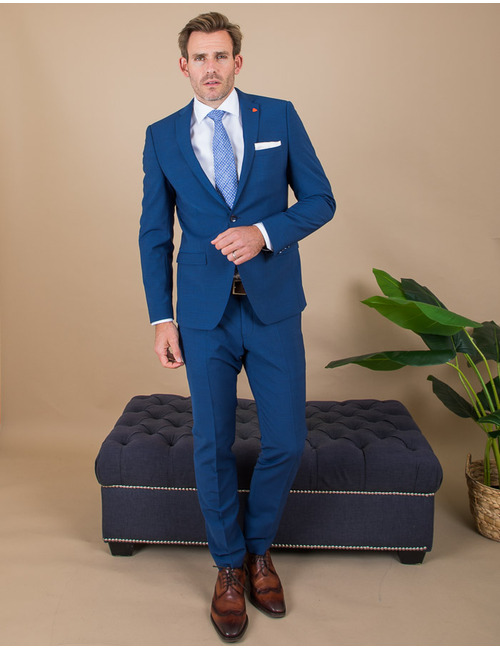 Roy Robson kostuumvest blauw