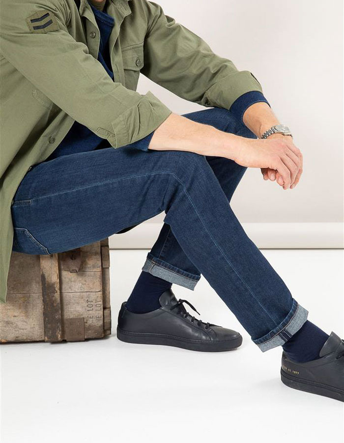 Regular fit Jeans Rodger Donkerblauw