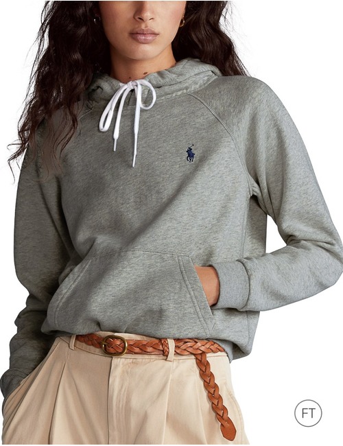 Ralph Lauren Dames lange mouw sweater grijs