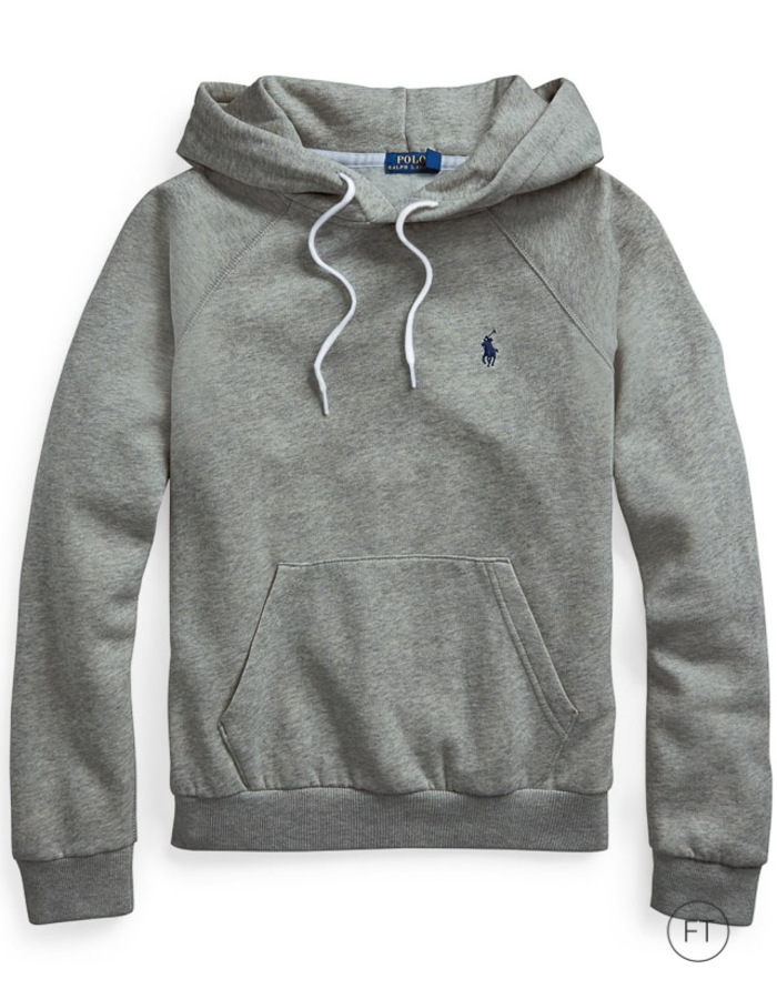 Ralph Lauren Dames lange mouw sweater grijs