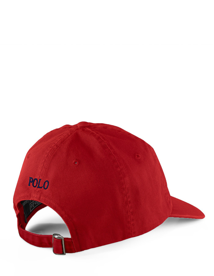 Polo baseballpet met geborduurde Pony en Better Cotton™ twill