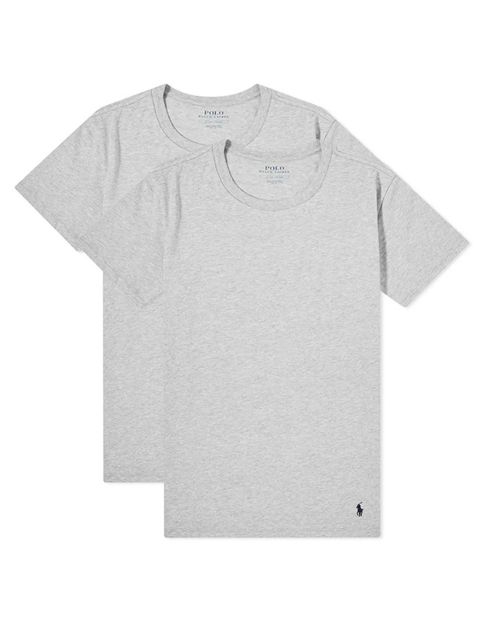 Classic crewneck ondershirt 2-pack  