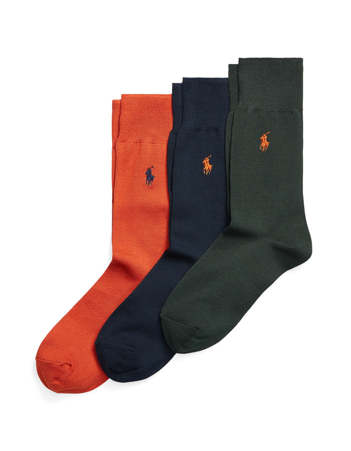 Mercerized Socks 3-pack