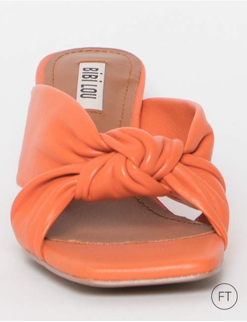 Bibi Lou sandalen met hak oranje