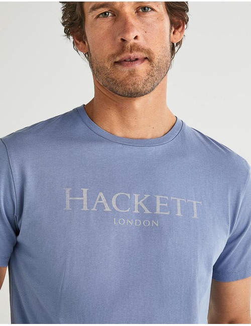 Hackett t-shirt korte mouw blauw