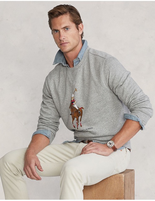 Standard Fit Polo Bear Katoenen Sweater 
