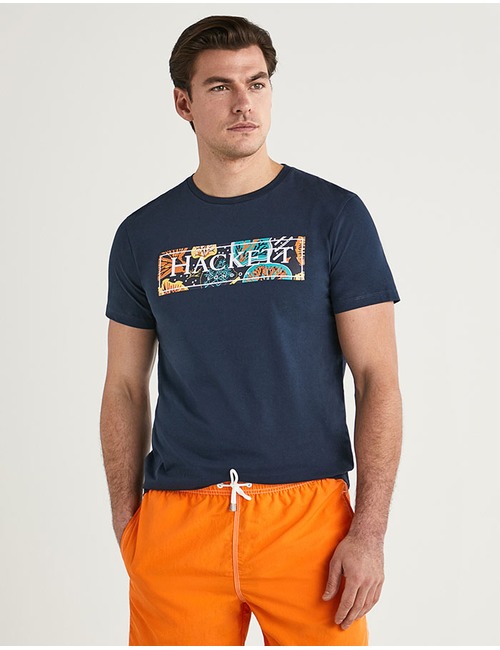 Hackett t-shirt blauw