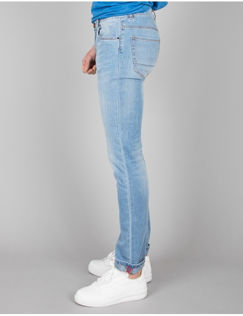 Mason's slim fit jeans blauw