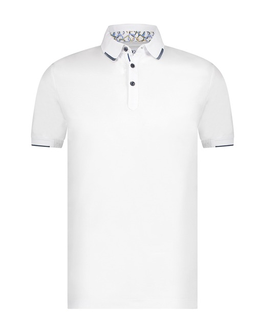 R2 modern fit polo wit