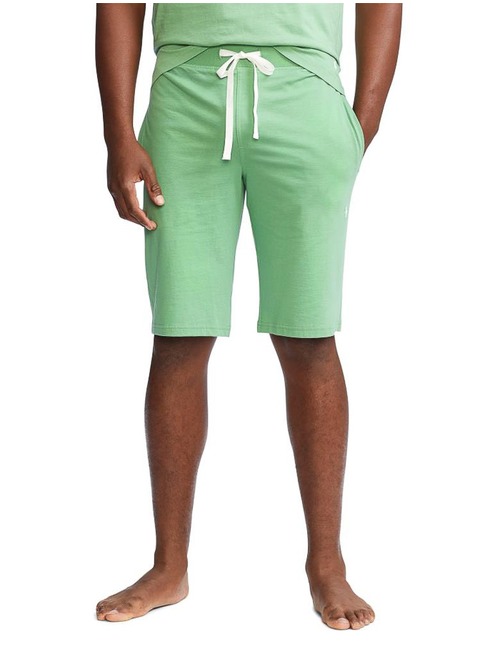 Pyjama homewear korte broek groen