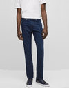 Slim Fit Jeans van Italiaans denim met Kasjmierfeel
