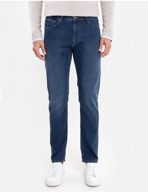 Regular Fit Rodger Jeans met Premium Italiaanse denim