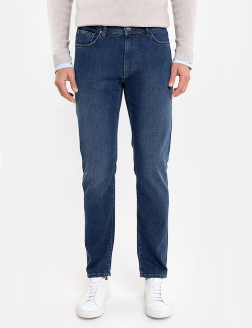 Attent Observatorium Slordig Blauw zilton regular fit jeans bij Fashion Team | RODGER 08 NOS | Gratis  levering