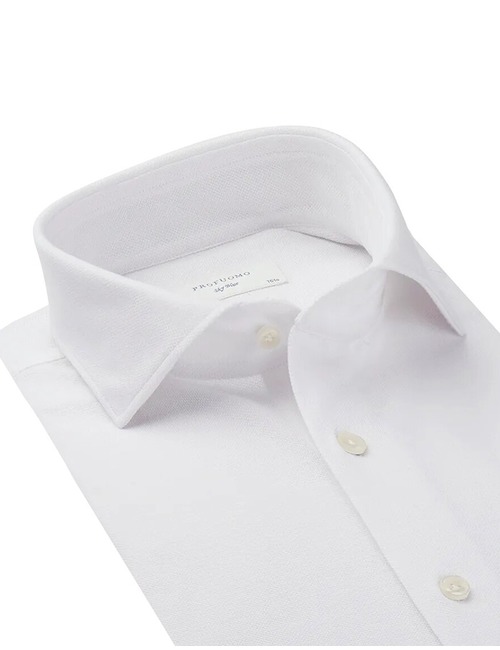 Profuomo modern fit hemd wit