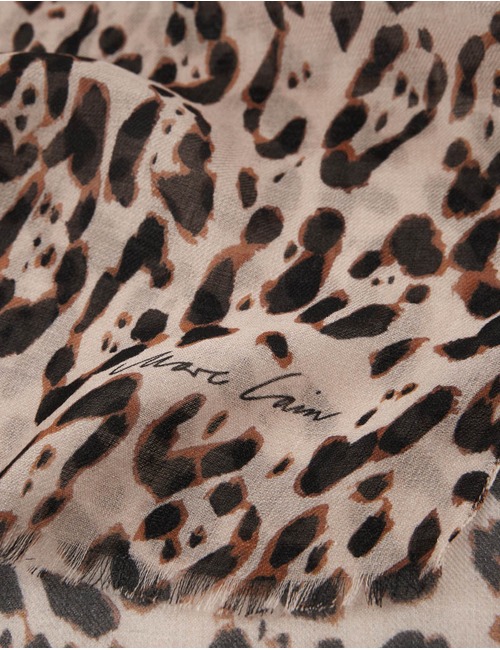 Marccain sjaals leopard