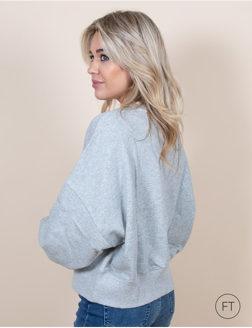 Twinset lange mouw sweater grijs