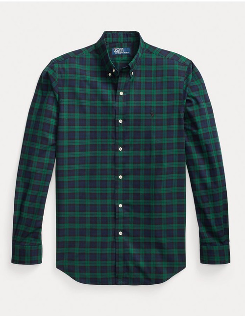 Ralph Lauren slim fit hemd groen