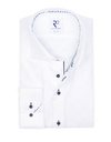 R2 modern fit hemd wit