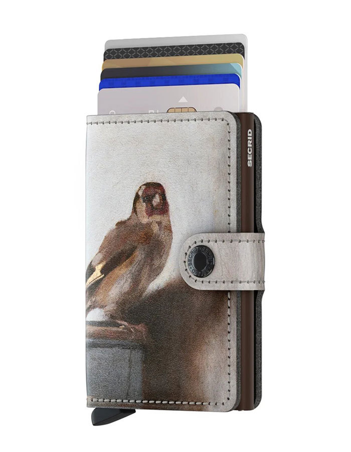 Miniwallet Art Mauritshuis goldfinch