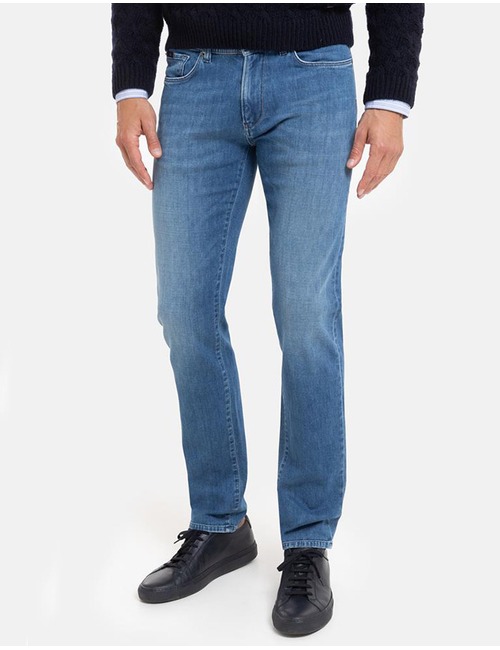 Regular Fit Rodger Jeans met Premium Italiaanse denim