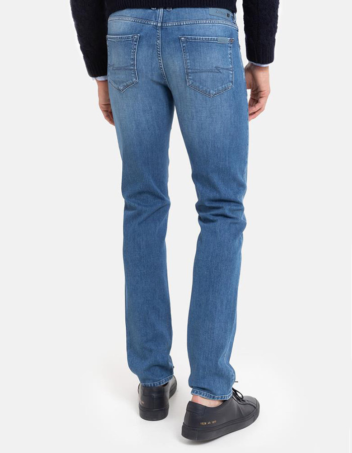Regular Fit Rodger Jeans met Premium Italiaanse denim