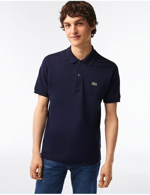Classic Fit Polo Donkerblauw