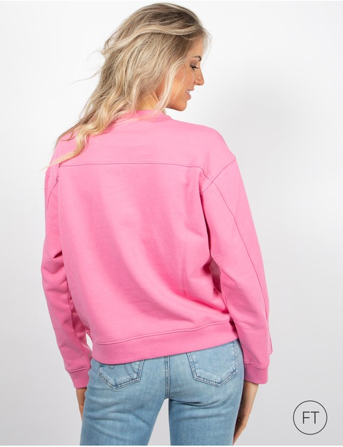Pinko lange mouw sweater roze