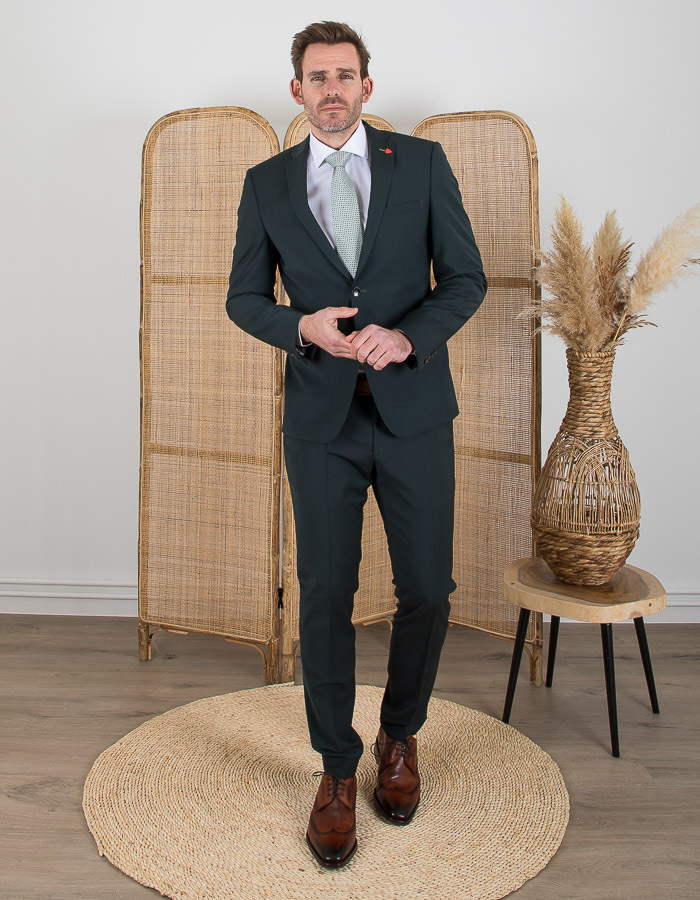 Roy Robson kostuumvest groen