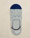 Pima Cotton Invisible Touch Polka Dot Silver Grey