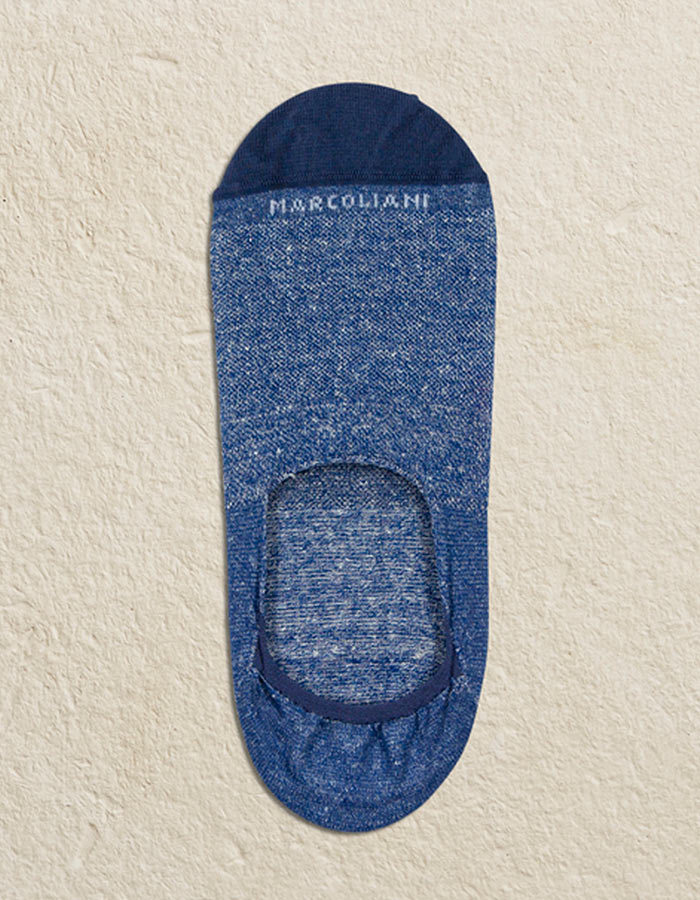 Linen & Cotton Invisible touch Piquè Amalfi blue