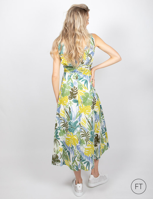Hiel Uitstekend Piket Multicolor liu jo lang kleed bij Fashion Team | WA3184 | Gratis levering