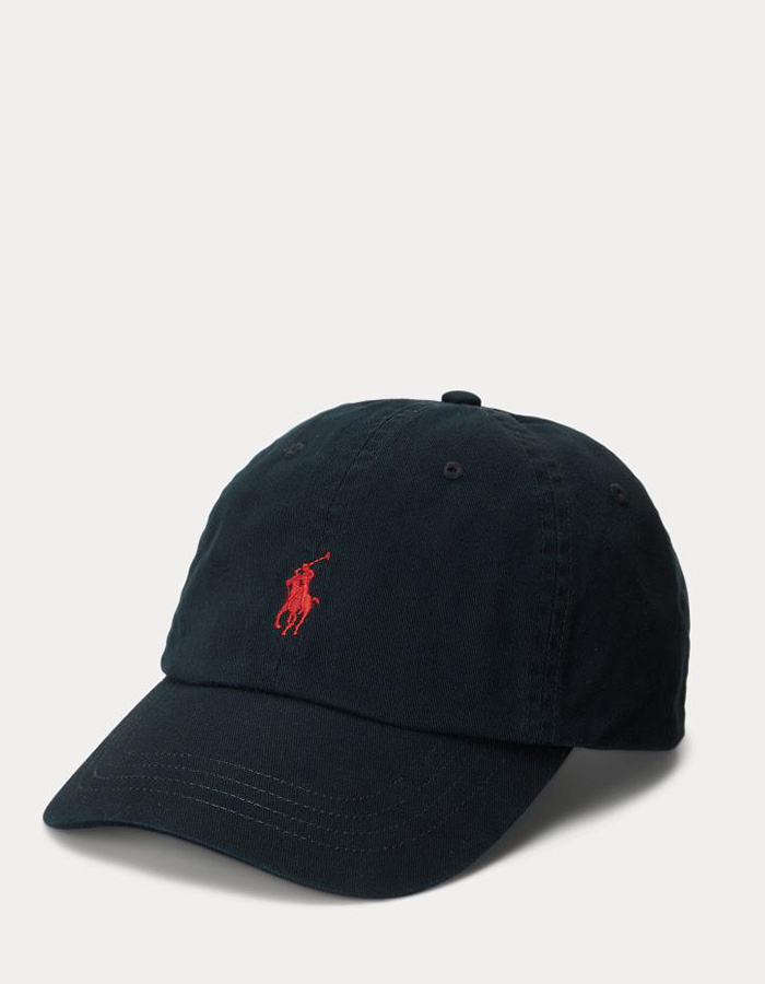 Polo baseballpet met geborduurde Pony en Better Cotton™ twill