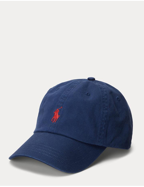 Polo baseballpet met geborduurde Pony en Better Cotton™ twill