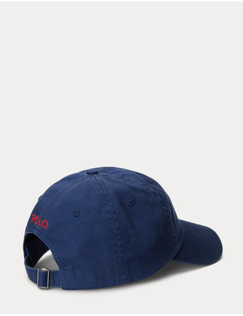 Polo baseballpet met geborduurde Pony en Better Cotton™ twill