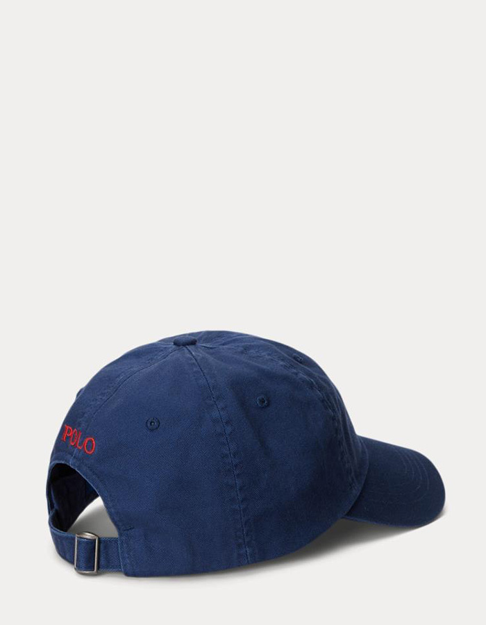 Polo baseballpet met geborduurde Pony en Better Cotton™ twill