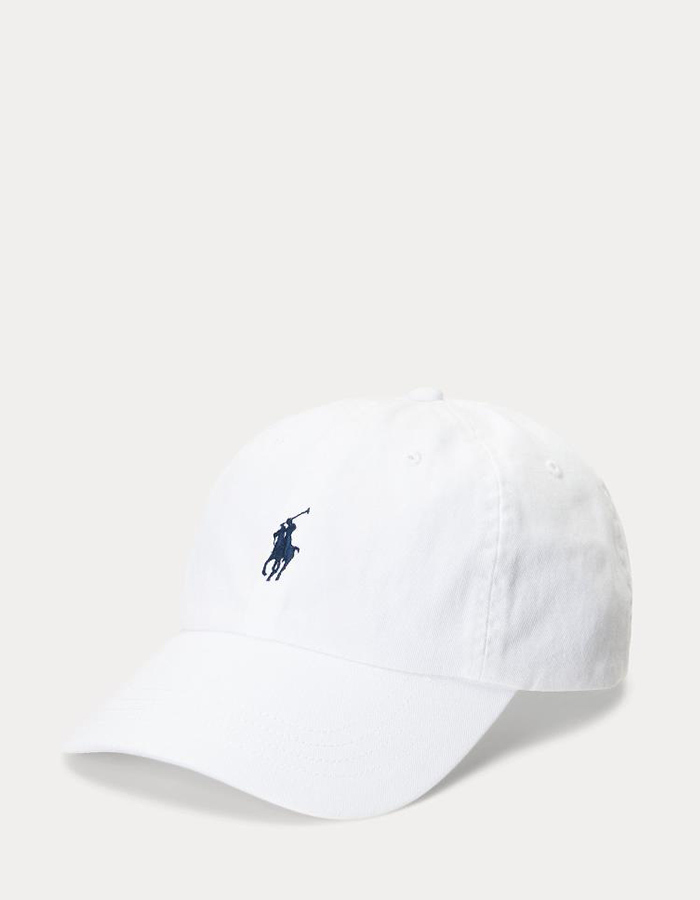 Polo baseballpet met geborduurde Pony en Better Cotton™ twill