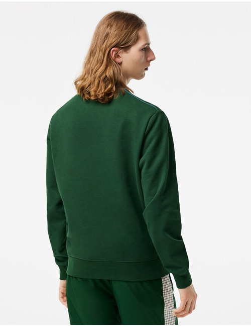 Standard Fit Sweatshirt met ronde hals en ongeborstelde fleece