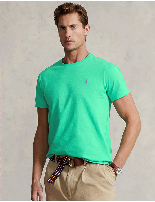 Ralph Lauren t-shirt custom slim fit groen