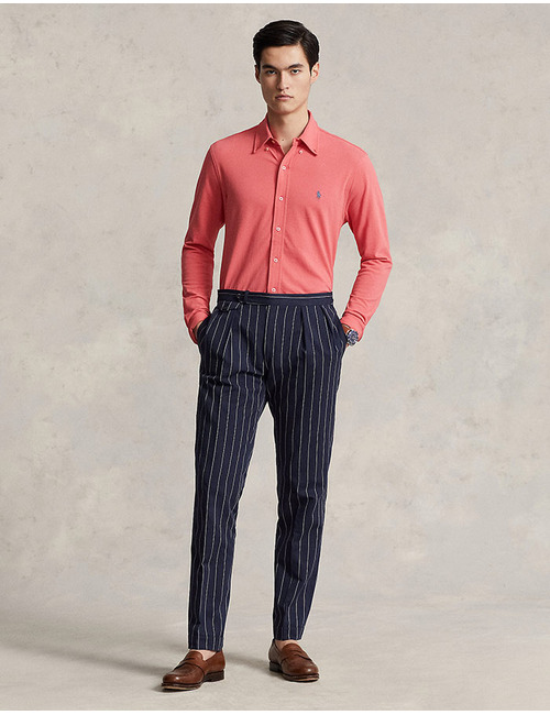 Ralph Lauren modern fit hemd rood