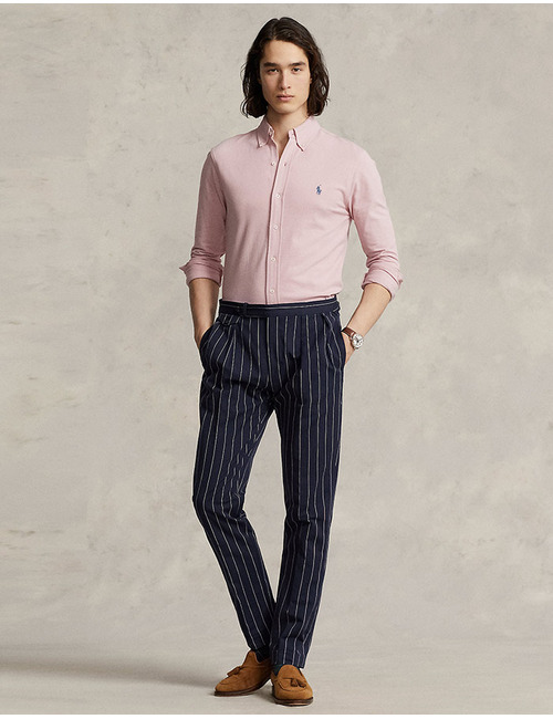 Ralph Lauren modern fit hemd roze