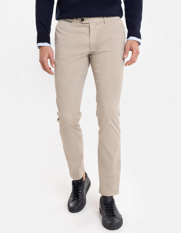 Slim Fit Sidney Chino Beige