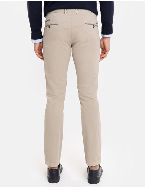 Slim Fit Sidney Chino Beige