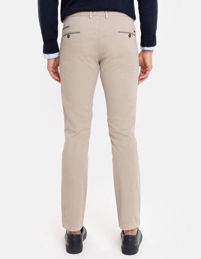 Slim Fit Sidney Chino Beige