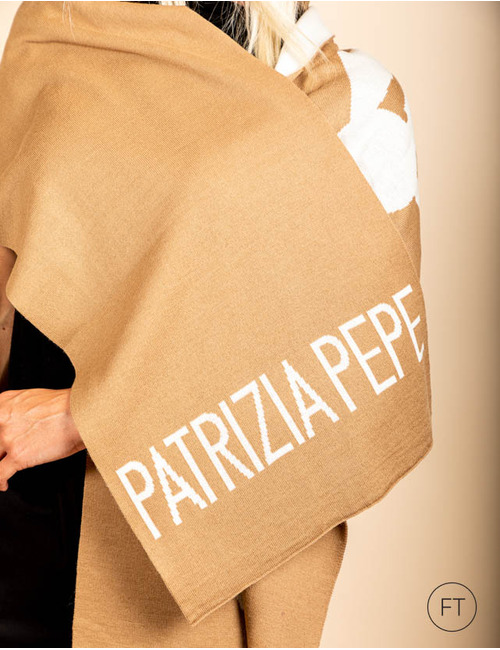 Patrizia Pepe sjaals beige
