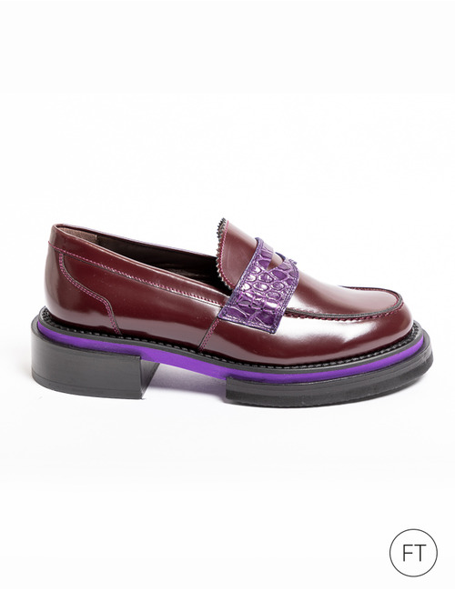 Pertini geklede schoenen paars