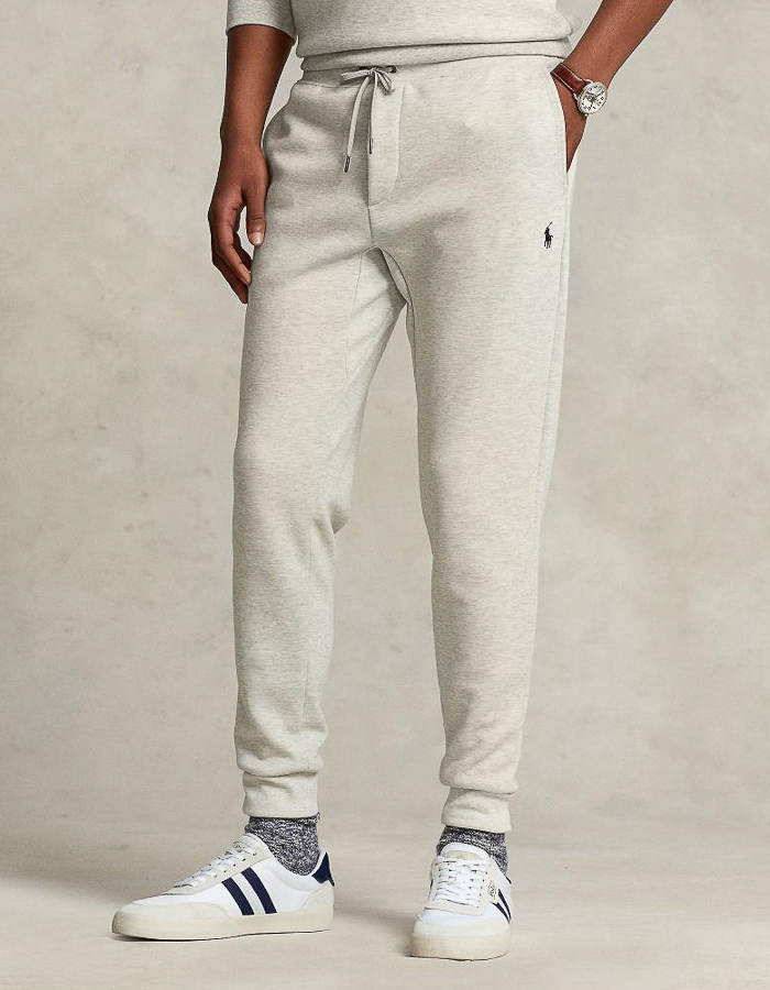 Double-knit jogger broek