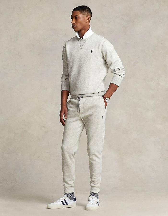 Double-knit jogger broek