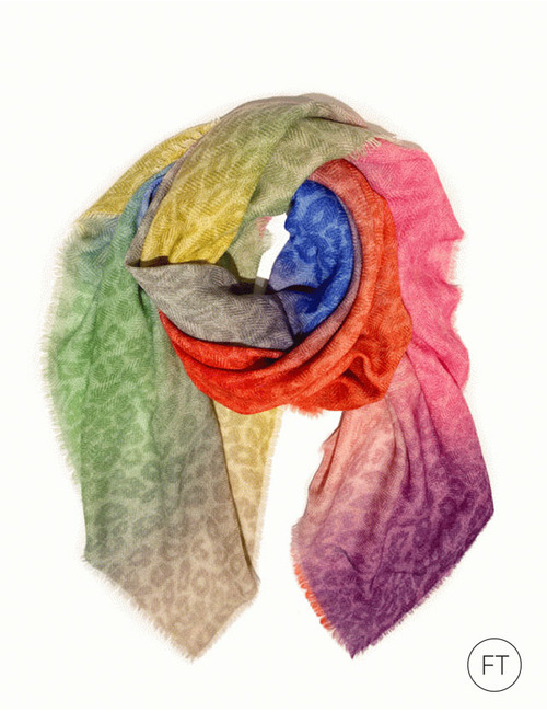 Mala Alisha sjaals multicolor